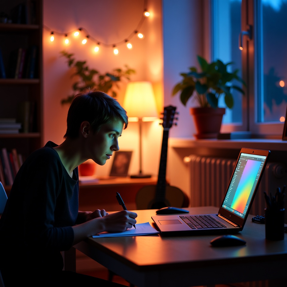 Suasana Harmonis dengan Musik dan Kreativitas Ringan